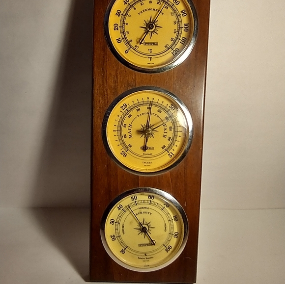 Vintage 1970s Weather Beromiter gage - Picture 3 of 5